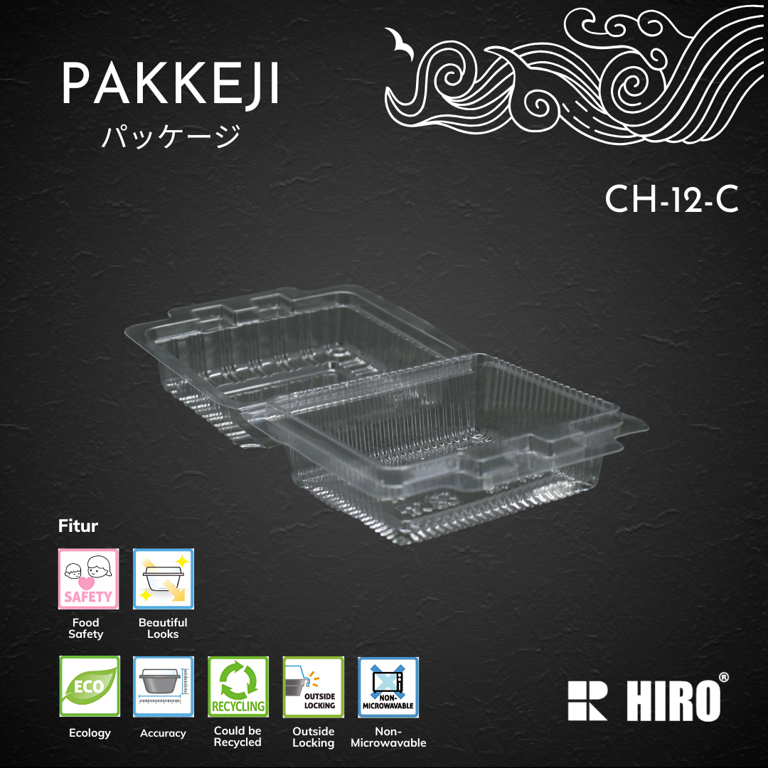 SUSHI - CH-12 TRANSPARENT - HIRO FOOD - Gambar 2