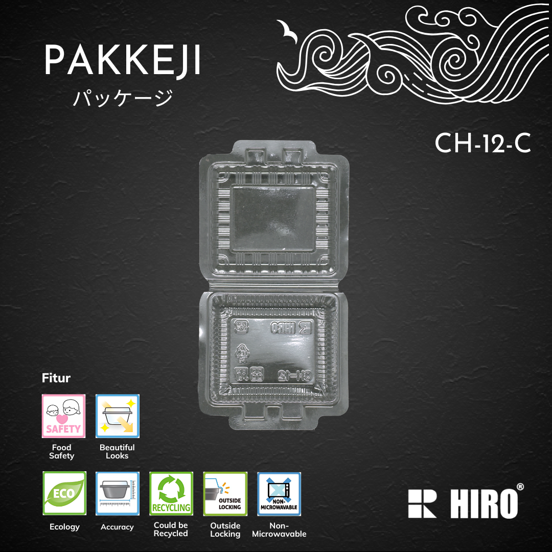 SUSHI - CH-12 TRANSPARENT - HIRO FOOD - Gambar 3