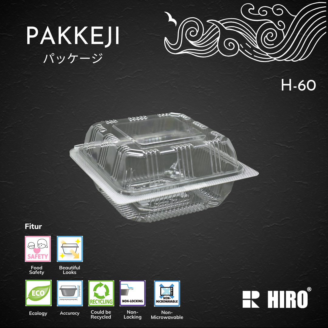 DISPLAY - H-60 - HIRO FOOD