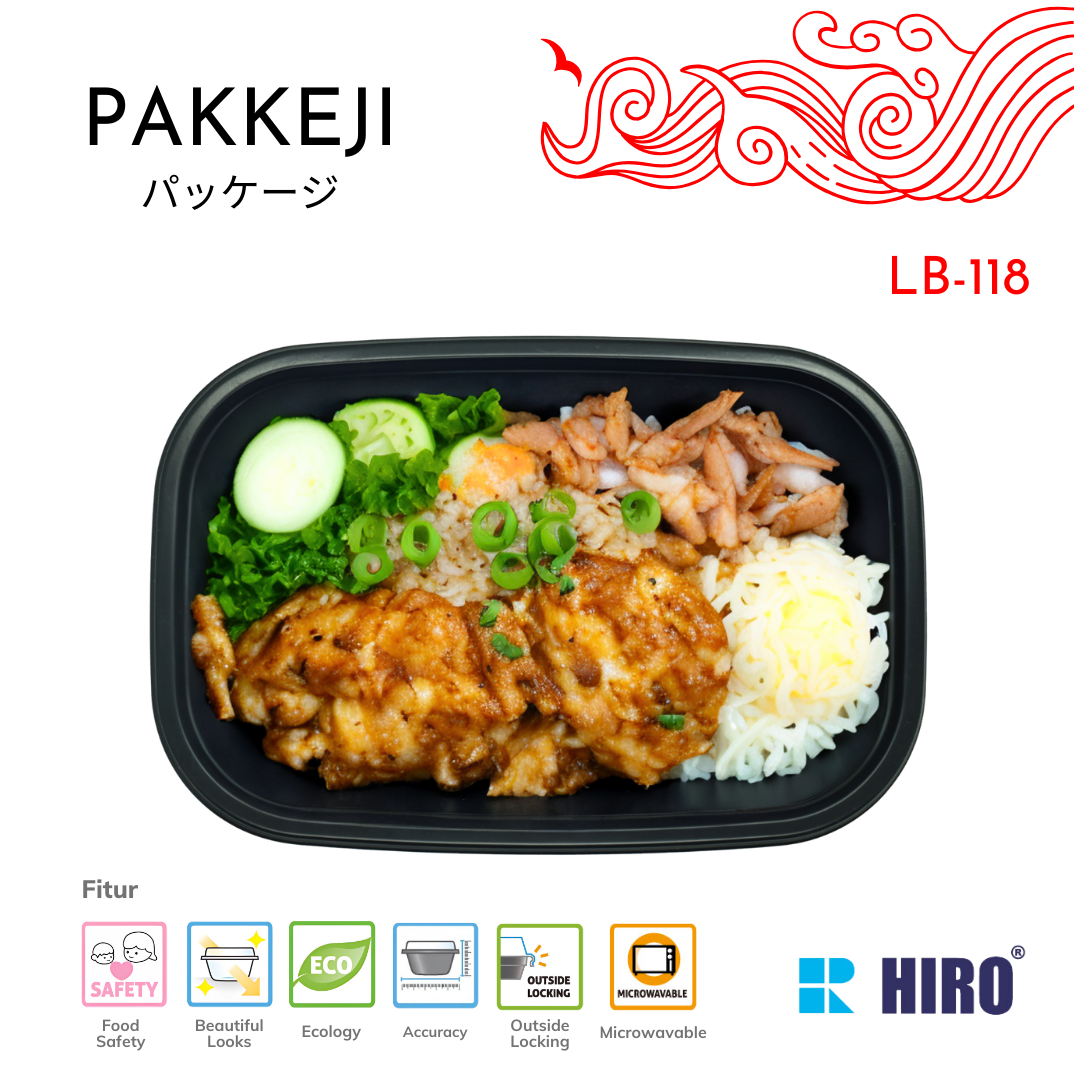 SIDE DISH - LB-118 BLACK - HIRO FOOD - Gambar 4